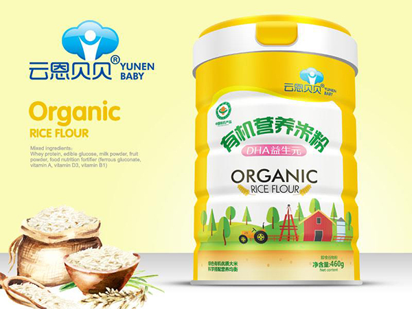 云恩貝貝有機(jī)營(yíng)養(yǎng)米粉-DHA益生元