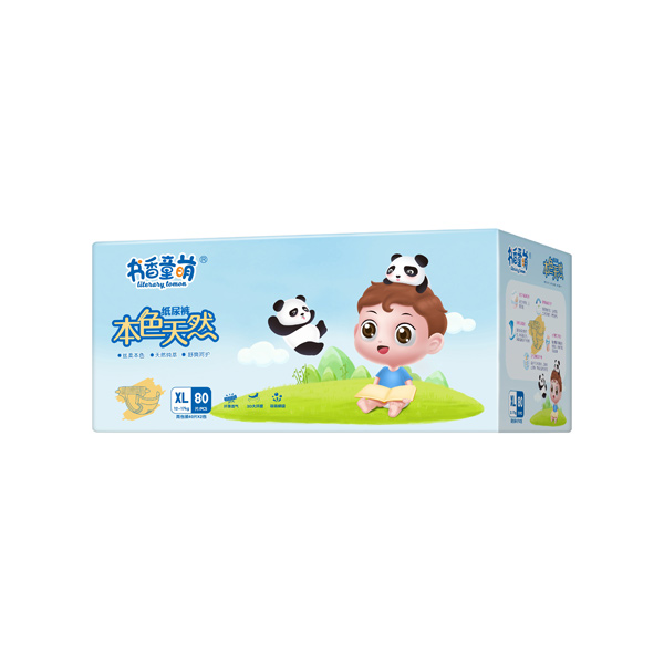書香童萌本色天然紙尿褲XL80