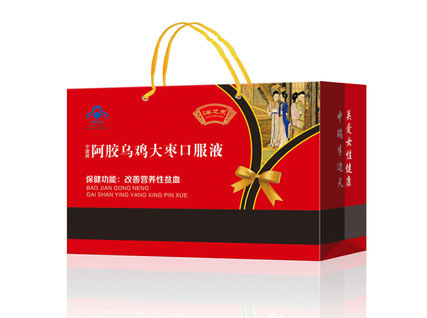 半邊天宇露牌阿膠烏雞大棗口服液1