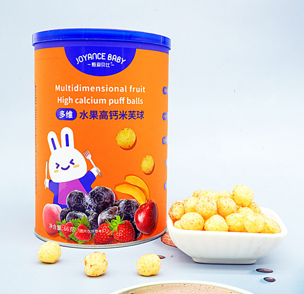 甄愛(ài)貝比多維水果高鈣米芙球