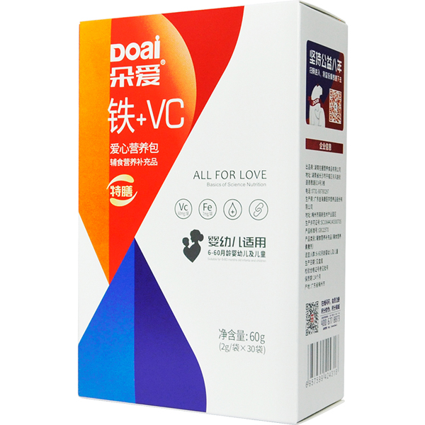 朵愛(ài)鐵+C愛(ài)心營(yíng)養(yǎng)包