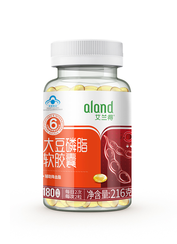 艾蘭得大豆磷脂軟膠囊