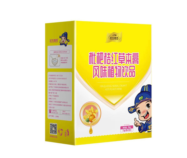 狀元搭檔枇杷桔紅草本膏風(fēng)味植物飲品豎盒