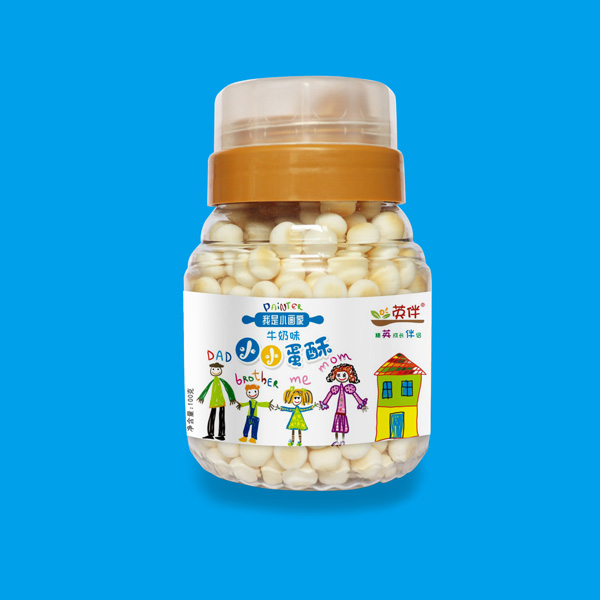 英伴小小蛋酥 牛奶味