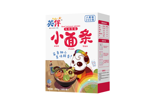 英伴牛肉香菇小面條