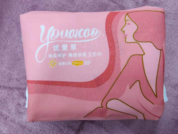 優(yōu)愛(ài)草超薄日用衛(wèi)生巾 245mm