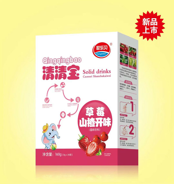 聰樂貝草莓山楂開味清清寶 盒裝