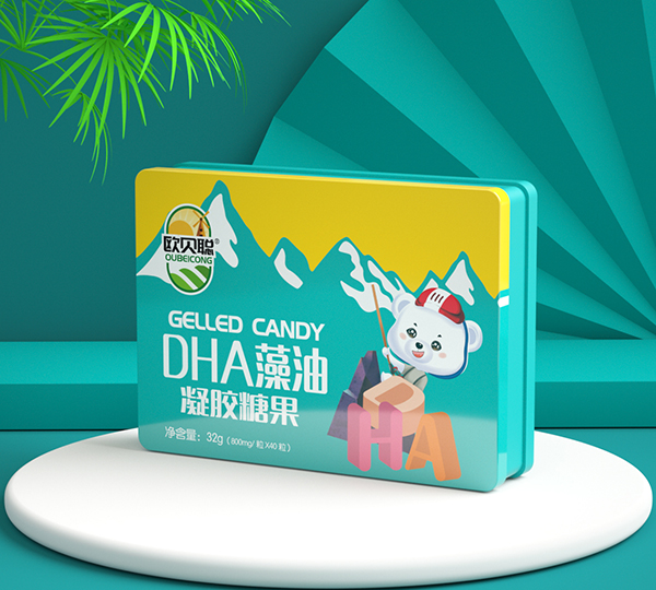 歐貝聰凝膠糖果 DHA藻油