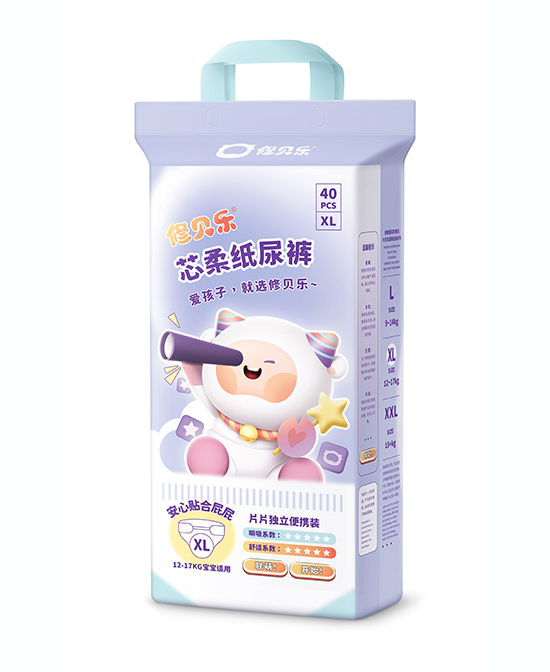 修貝樂芯柔紙尿褲XL