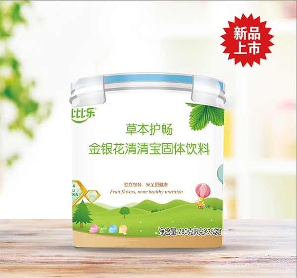 比比樂草本護(hù)暢金銀花清清寶