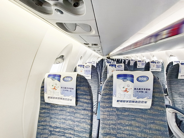 貝貝羊榮登華夏航空飛機廣告.jpg 貝貝羊榮登華夏航空飛機廣告.jpg