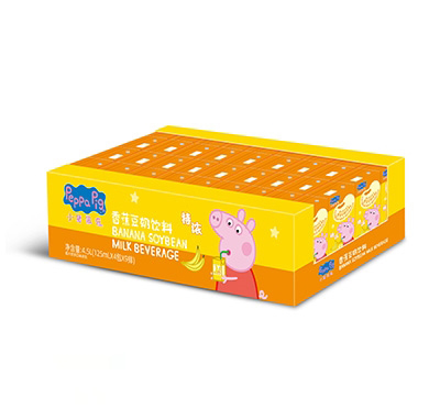 小豬佩奇香蕉豆奶125mlx36盒