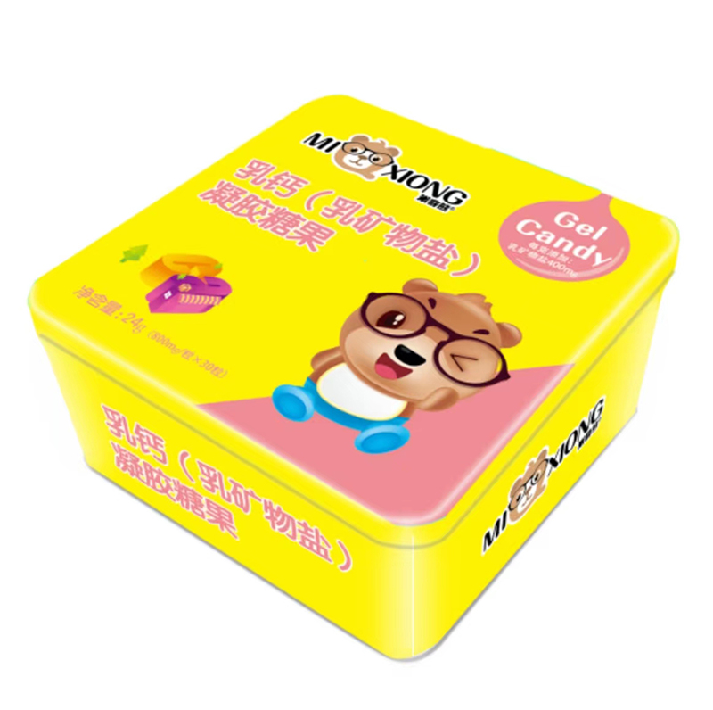 米奇熊乳鈣(乳礦物鹽)凝膠糖果