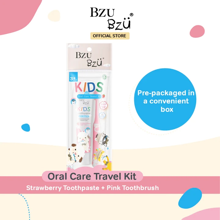 BZU BZU 兒童口腔護(hù)理旅行套裝3歲以上(草莓牙膏+粉色牙刷).jpg BZU BZU 兒童口腔護(hù)理旅行套裝3歲以上(草莓牙膏+粉色牙刷).jpg