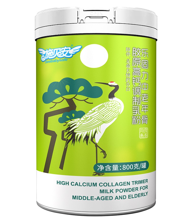 施貝安樂(lè)固力中老年骨膠原高鈣調(diào)制乳粉