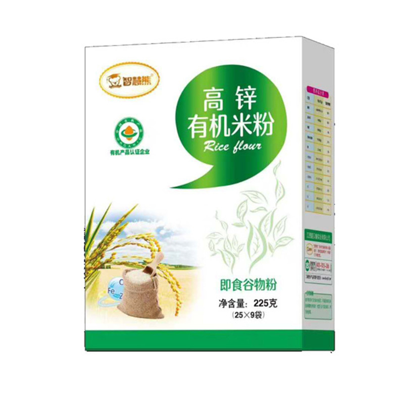 智慧熊高鋅有機(jī)米粉 盒裝