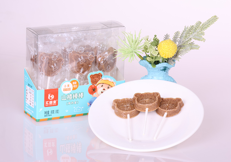 匯嬰寶小熊萌趣造型山楂棒棒-雞內金1