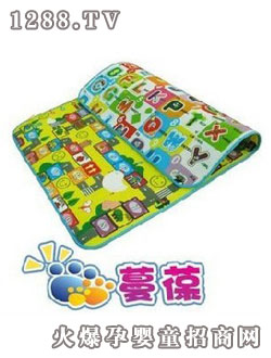蔓葆yinge爬行墊 雙面加厚(大富翁+字母天地)