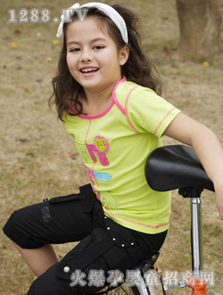 托尼艾米女童夏裝M號