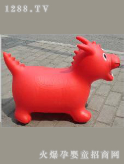 汝項塑膠玩具跳跳龍