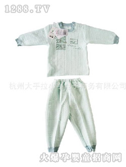 哆啦小貝嬰兒保暖肩開套