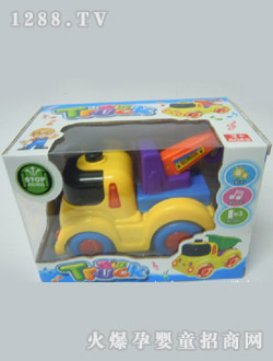 趣多多電動(dòng)工程車玩具