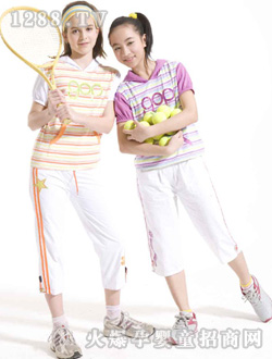 旺仔女童夏季運動套裝