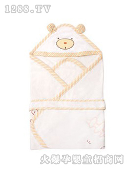 愛佳寶小伙伴多功能毛巾浴毯