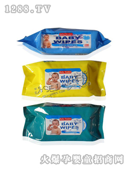 舒爾潔yinge濕巾黃色包裝