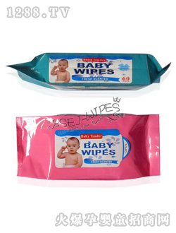 舒爾潔yinge濕巾青藍色包裝