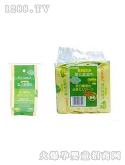 康貝口手專(zhuān)用yinge柔濕巾25片