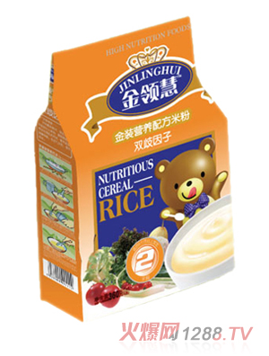 金領慧雙歧因子營養(yǎng)米粉