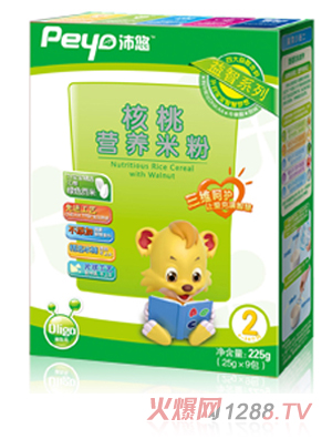 沛悠核桃營養(yǎng)米粉