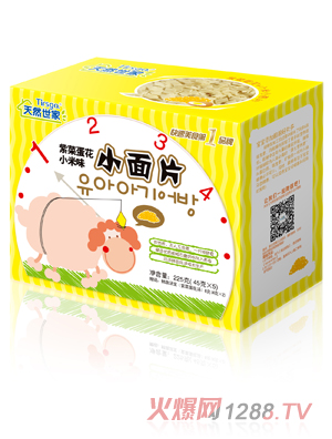 天然世家紫菜蛋花小米小面片