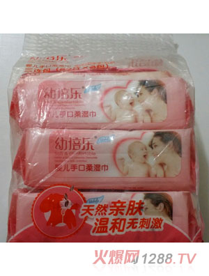 幼倍樂(lè)yinge手口柔濕巾