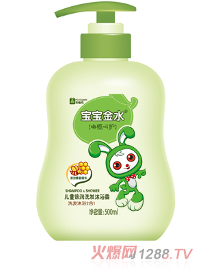 ������ˮ��ͯ����(r��n)ϴ�l(f��)��ԡ¶500ML