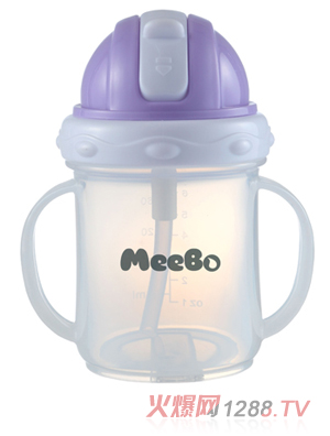 美兒寶雙耳吸管水杯