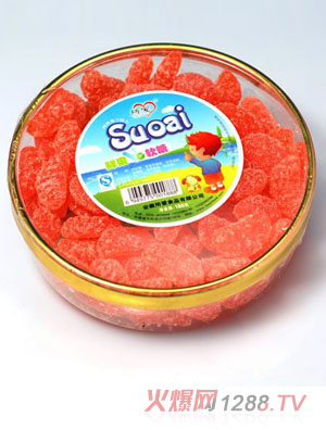 所愛(ài)鮮果VC軟糖紅色