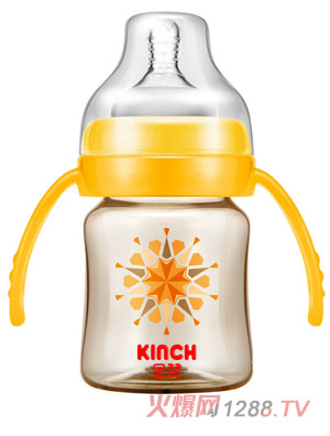 KINCH��ٝ150ML�����Z����ȫ�Ԅ�(d��ng)PPSU��ƿ��ɫ