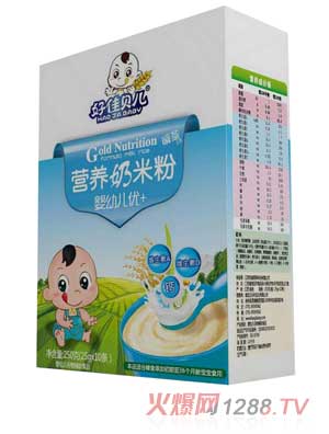 好佳貝兒yingye優(yōu)+盒裝營養(yǎng)奶米粉