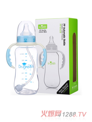 ���ֲ�ʿ��(bi��o)��PP�Ԅ�(d��ng)��ƿ240ML�{(l��n)ɫ