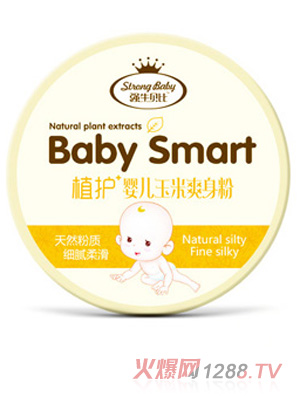 強(qiáng)牛貝比yinge玉米爽身粉100g