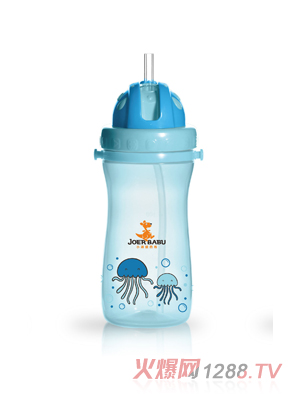 小袋鼠巴布寶寶運動水壺450ml藍(lán)色