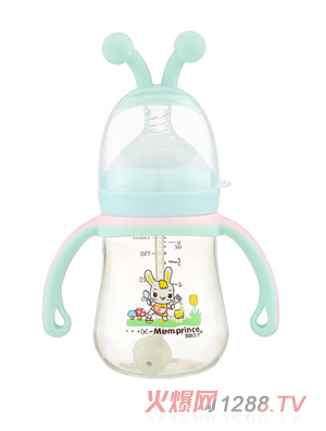 ��������PPSU����С�۷�180ml��ƿ �{ɫ