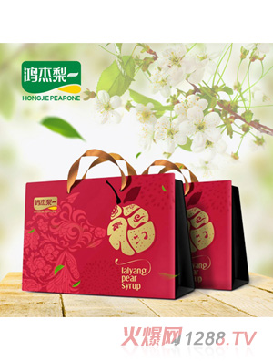 鴻杰梨萊陽(yáng)梨膏新春禮盒裝568克