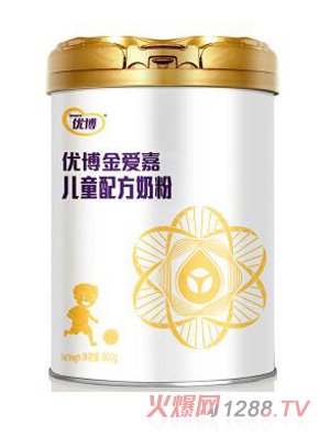 優(yōu)博金愛(ài)嘉兒童配方奶粉
