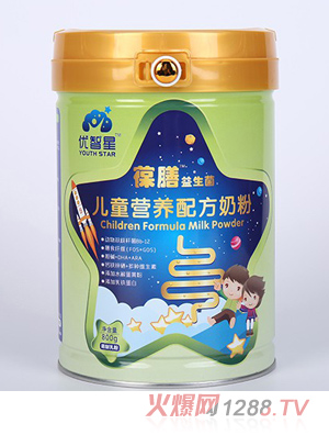 優(yōu)智星葆膳益生菌兒童營(yíng)養(yǎng)配方奶粉