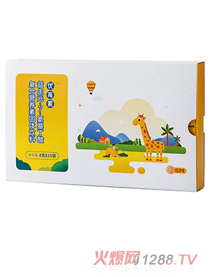 優(yōu)高素™益生元-γ-氨基丁酸復(fù)合營養(yǎng)素固體飲料（橙子味）