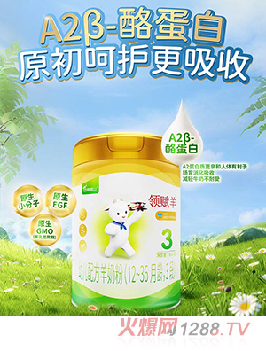 領(lǐng)賦羊youe配方羊奶粉(12-36月齡，3段)