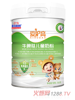 圣元美納熊愛護高牛脾肽兒童奶粉